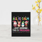 Alles ist ruhig, nur das Kind hier zu töten, ist v Karte (Gelbe Blume)