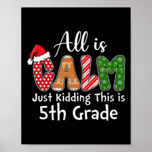 Alles ist ruhig, nur Quatsch, das ist die Vorberei Poster
