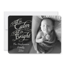 Alles ist ruhig und hell Overlay Weihnachts-Foto