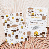 Alles ist S'more Fun Baby Dusche Einladung