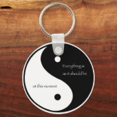 Alles ist so, wie es jetzt sein sollte schlüsselanhänger (Vorderseite)