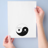 Alles ist so, wie es sein sollte flyer (Hand)