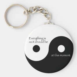 Alles ist so, wie es sein sollte schlüsselanhänger