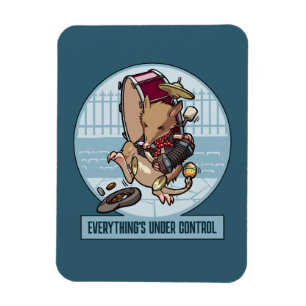 Alles ist unter Kontrolle Bandicoot One Man Band Magnet