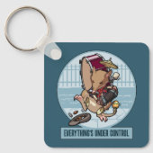 Alles ist unter Kontrolle Bandicoot One Man Band Schlüsselanhänger (Vorderseite)