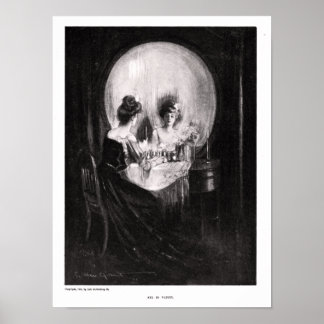 Alles ist Vanity Art Print Poster