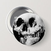 Alles ist Vanity Charles Allan Gilbert Button (Vorne & Hinten)