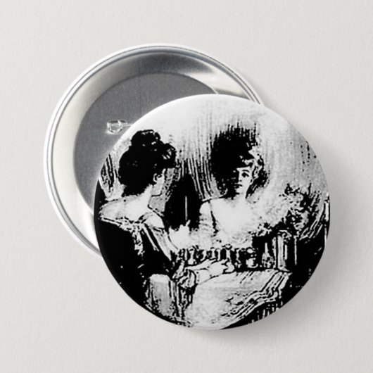 Alles ist Vanity Charles Allan Gilbert Button (Vorne & Hinten)