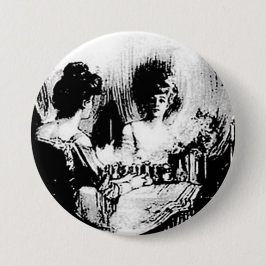 Alles ist Vanity Charles Allan Gilbert Button (Vorderseite)