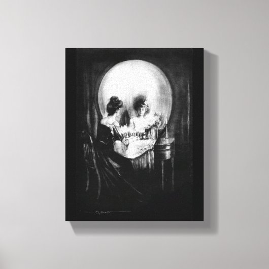 Alles ist Vanity-Druck Leinwanddruck (Vorderseite)