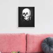 Alles ist Vanity-Druck Leinwanddruck (Insitu (Wohnzimmer))