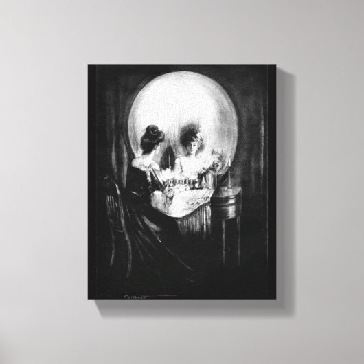 Alles ist Vanity-Druck Leinwanddruck (Vorderseite)