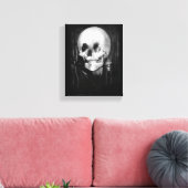 Alles ist Vanity-Druck Leinwanddruck (Insitu (Wohnzimmer))