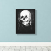 Alles ist Vanity-Druck Leinwanddruck (Insitu (Holzboden))