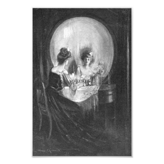 Alles ist Vanity von Charles Allan Gilbert Fotodruck (Vorne)