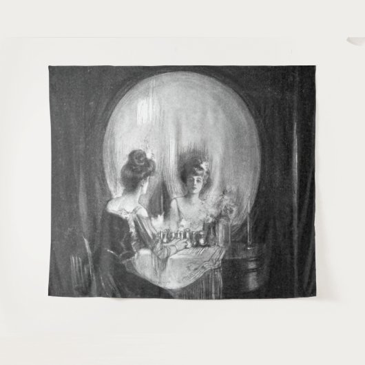 Alles ist Vanity von Charles Allan Gilbert Wandteppich (Vorderseite (Horizontal))