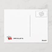 "alles ist verbunden" postkarte (Rückseite)