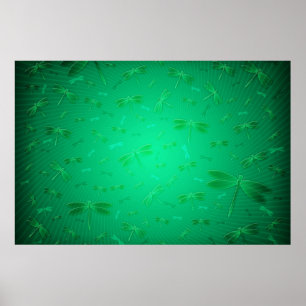 Alles ist voll von Libellen Poster