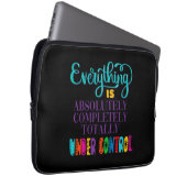 Alles ist völlig in Kontrolle Laptopschutzhülle (Vorne Rechts)