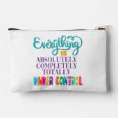 Alles ist völlig in Kontrolle Zubehörtasche (Rückseite)