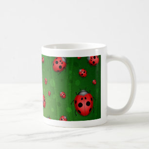 Alles ist von den Marienkäfern voll Kaffeetasse