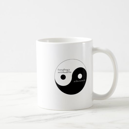Alles ist, während es sein sollte kaffeetasse (Rechts)