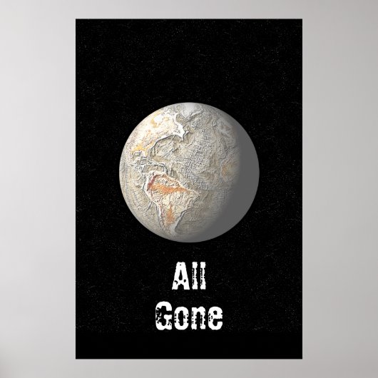 Alles ist weg poster (Vorne)