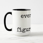 Alles ist zahlbar, Kaffee-Tasse zitieren Tasse (Links)