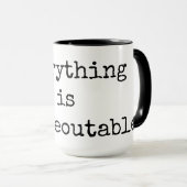 Alles ist zahlbar, Kaffee-Tasse zitieren Tasse (VorderseiteRechts)