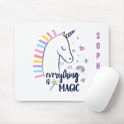 Alles ist zauberhaft mousepad (Mit Mouse)