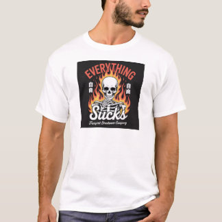 Alles Ist zum Kotzen außer Skelettdesign T-Shirt