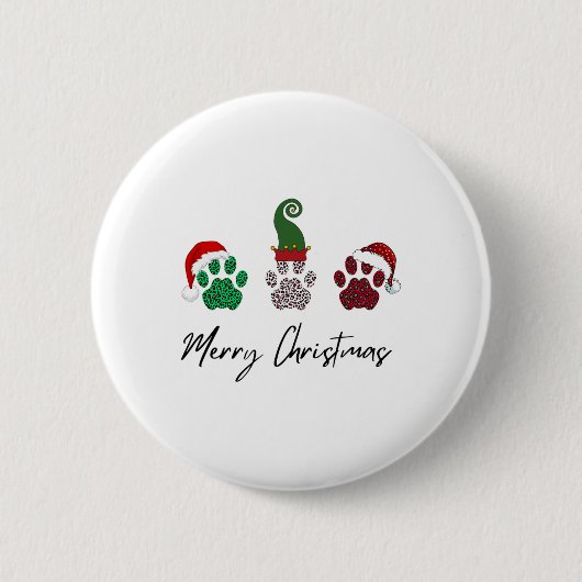 Alles italienische Greyhound Frohe Weihnachtskuh P Button (Vorderseite)