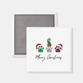 Alles italienische Greyhound Frohe Weihnachtskuh P Magnet (Vorderseite/Rückseite)