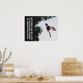 Alles kann ein UFO (Medium) sein Poster (Küche)