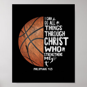 Alles kann ich durch Christus Philipper 413 S Poster