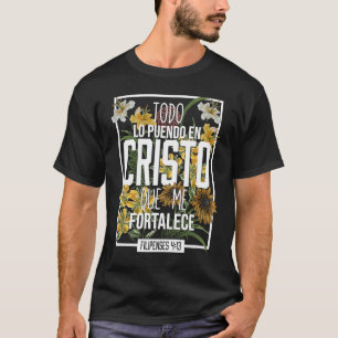 Alles kann ich in Christus, der mich stärkt Religi T-Shirt