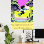 Alles kann passieren, Kind, Alles kann sein Poster (Heimbüro)