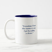 Alles kenne ich Tasse (Links)