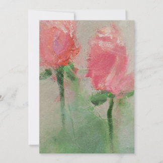 Alles kommt in Rose Einladung