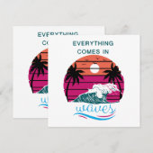 Alles kommt in Waves (Vorne/Hinten)