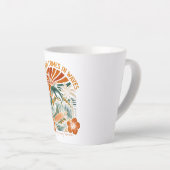 Alles kommt in Waves Retro Milchtasse (Rechte Ecke)