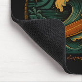 Alles kommt in Waves Retro Mousepad (Ecke)