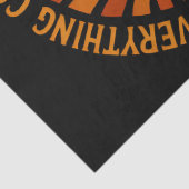 Alles kommt in Waves Retro Seidenpapier (Detail)