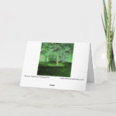 "Alles könnte passieren" Magisch verwandelte Wälde Karte (Rückseite)