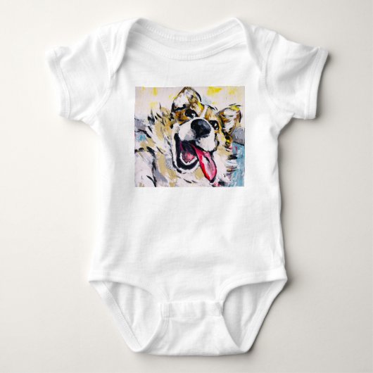 Alles lächeln baby strampler (Vorderseite)