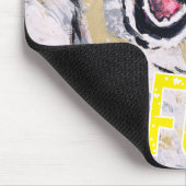 Alles lächeln, Life is fun! Mausteppich Mousepad (Ecke)