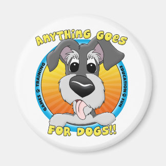 Alles läuft für Hunde Magnet