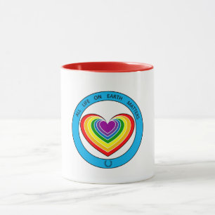 ALLES LEBEN IN ERDSACHEN Tasse
