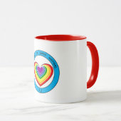 ALLES LEBEN IN ERDSACHEN Tasse (VorderseiteRechts)