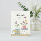Alles Liebe Postkarte (Stehend Vorderseite)